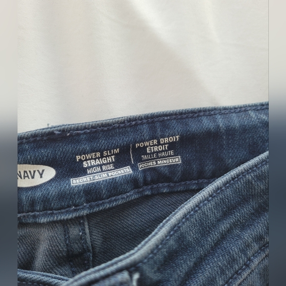 High waisted power slim straight jeans (size 4) - Picture 4 of 7